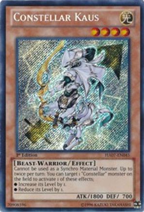 Image of Constellar Kaus [HA07-EN045] Secret Rare