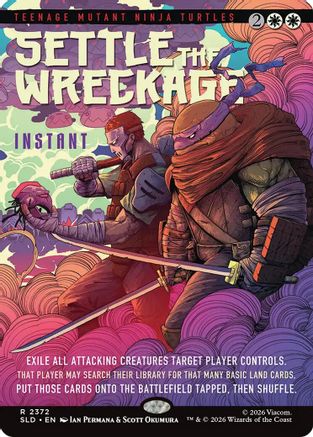 Image of Settle the Wreckage (SLD-2372) - Secret Lair Drop Series Foil