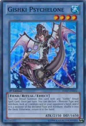 Image of Gishki Psychelone [HA07-EN056] Super Rare