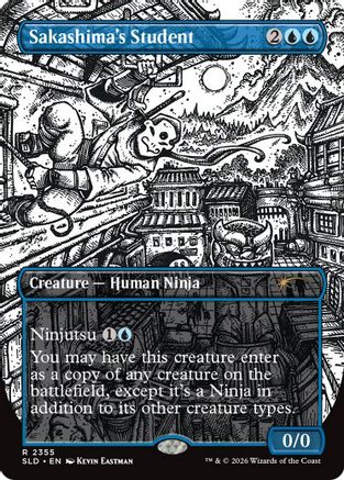 Image of Sakashima's Student (2355) (SLD-2355) - Secret Lair Drop Series