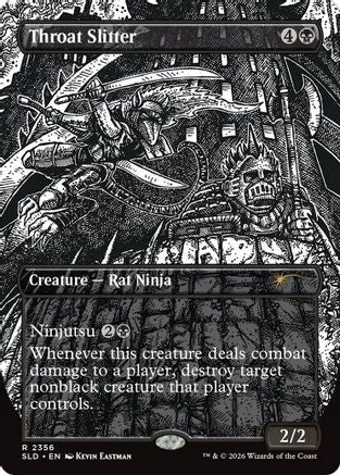 Image of Throat Slitter (2356) (SLD-2356) - Secret Lair Drop Series Foil