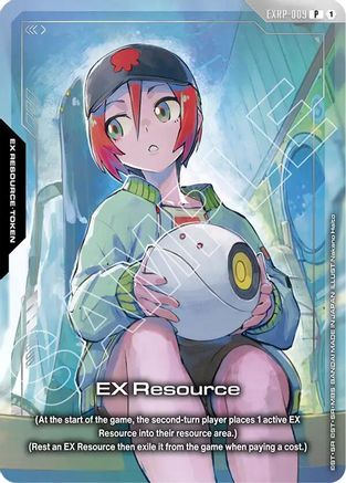 Image of EX Resource (EXRP-009) (Mobile Suit Gundam GQuuuuuuX) (EXRP-009) - Promotional EX Resource Tokens Holofoil