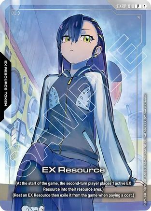 Image of EX Resource (EXRP-010) (Mobile Suit Gundam GQuuuuuuX) (EXRP-010) - Promotional EX Resource Tokens Holofoil
