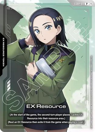 Image of EX Resource (EXRP-011) (Mobile Suit Gundam GQuuuuuuX) (EXRP-011) - Promotional EX Resource Tokens Holofoil