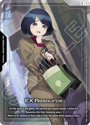 Image of EX Resource (EXRP-012) (Mobile Suit Gundam GQuuuuuuX) (EXRP-012) - Promotional EX Resource Tokens Holofoil