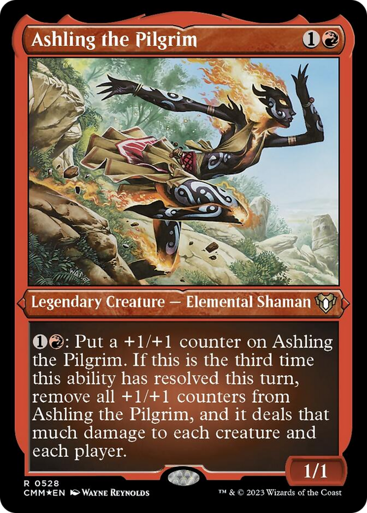 Image of Ashling the Pilgrim (Foil Etched) [Commander Masters]