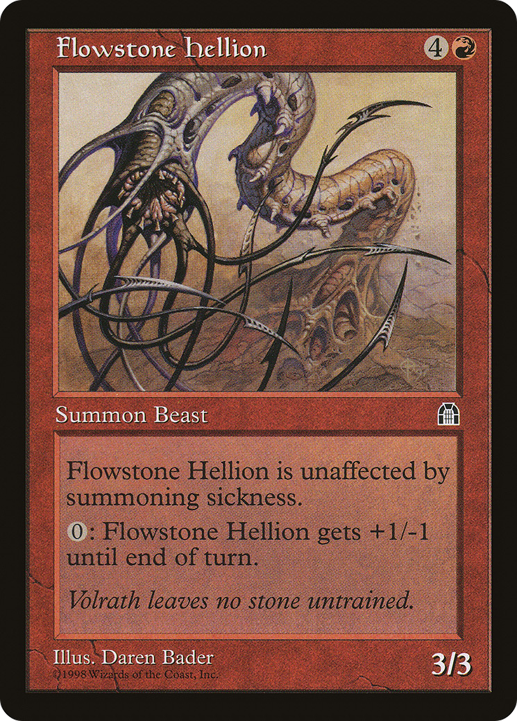 Image of Flowstone Hellion [Stronghold]