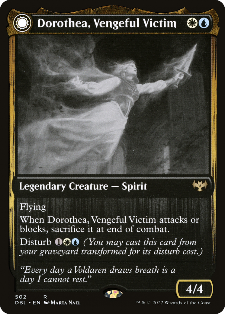 Image of Dorothea, Vengeful Victim // Dorothea's Retribution [Innistrad: Double Feature]