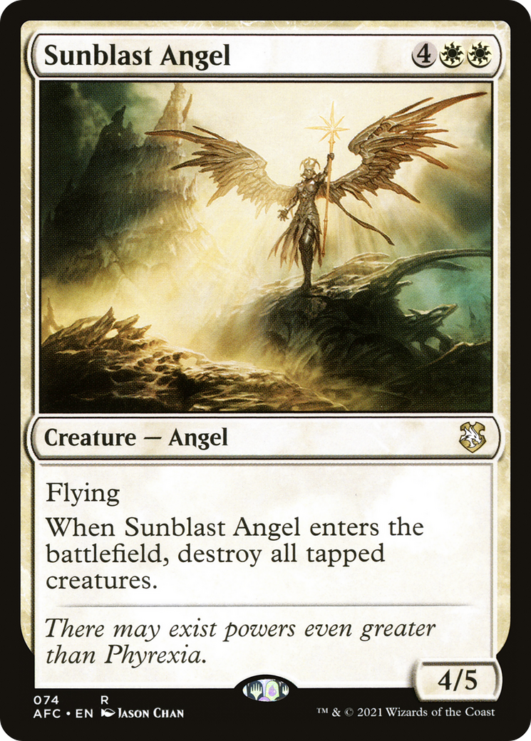 Image of Sunblast Angel [Dungeons & Dragons: Adventures in the Forgotten Realms Commander]