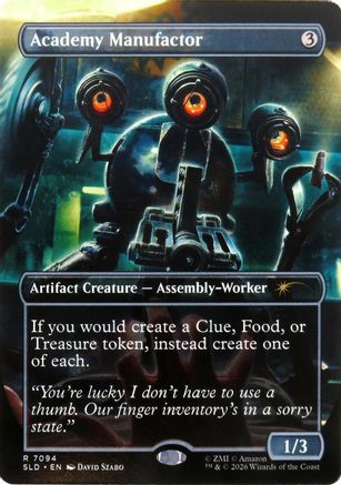 Image of Academy Manufactor (7094) (SLD-7094) - Secret Lair Drop Series Foil
