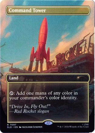 Image of Command Tower (7097) (SLD-7097) - Secret Lair Drop Series