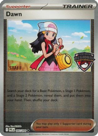 Image of Dawn (Regional Championship) [Staff] 087  - Reverse Holofoil League & Championship Cards - Uncommon