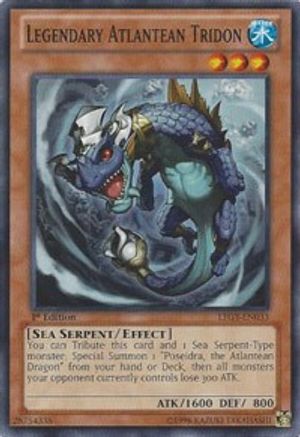Image of Legendary Atlantean Tridon [LTGY-EN033] Common