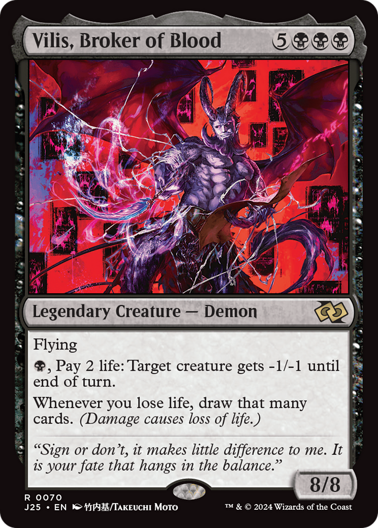 Image of Vilis, Broker of Blood (Anime) [Foundations Jumpstart]