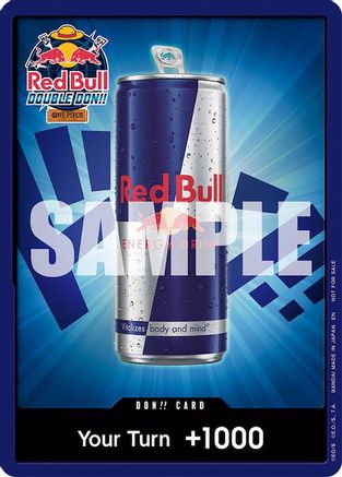 Image of DON!! Card (Red Bull Don!!) - One Piece Promotion Cards Foil