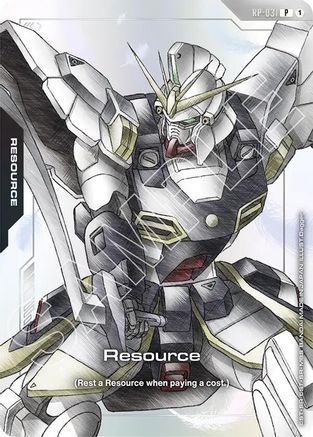 Image of Resource (RP-031) (Mobile Suit Gundam Wing) (RP-031) - Promotional Resource Tokens Holofoil