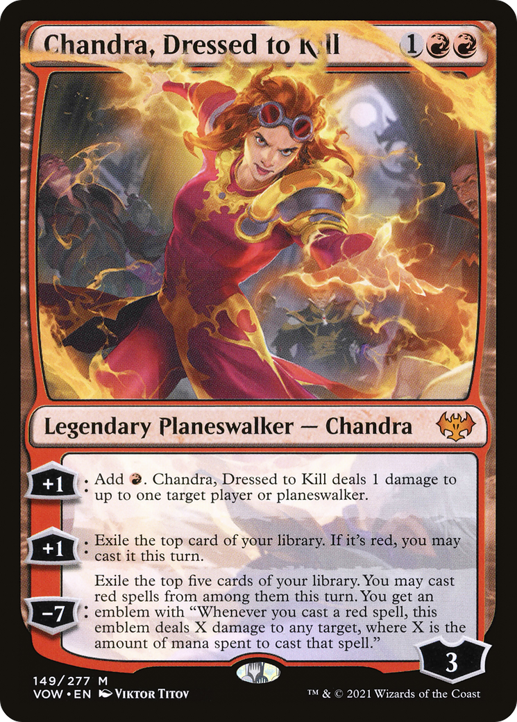 Image of Chandra, Dressed to Kill [Innistrad: Crimson Vow]