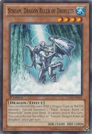 Image of Stream, Dragon Ruler of Droplets [LTGY-EN096] Common
