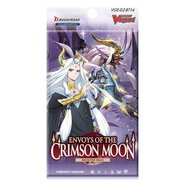 Image of Cardfight Vanguard - VGE-DZ-BT014 - Envoys of the Crimson Moon Booster Pack
