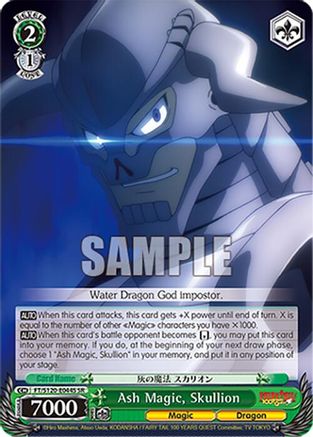 Image of Ash Magic, Skullion (SR) (FT/S120-E044S SR) - FAIRY TAIL 100 YEARS QUEST