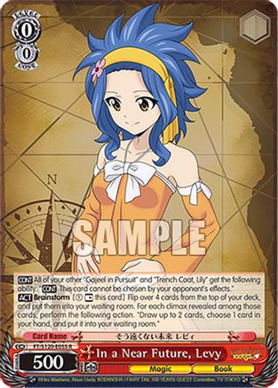 Image of In a Near Future, Levy (FT/S120-E055 R) - FAIRY TAIL 100 YEARS QUEST
