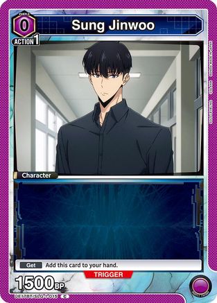 Image of Sung Jinwoo (015) (UE17BT/SLG-1-015) - UE17BT SOLO LEVELING
