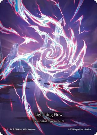 Image of Lightning Flow (C) (OMN203) - Omens of the Third Age Cold Foil