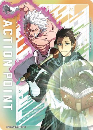 Image of Action Point Card (AP10) (UE17BT/SLG-1-AP10) - UE17BT SOLO LEVELING Foil