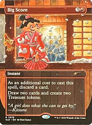 Image of Big Score (7076) (SLD-7076) - Secret Lair Drop Series