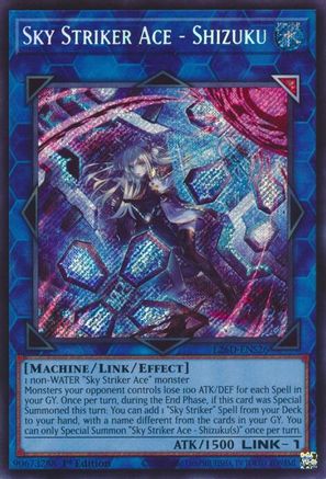 Image of Sky Striker Ace - Shizuku (Secret Rare) (L26D-ENS26) - Legendary Modern Decks 2026 1st Edition