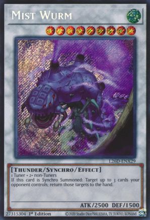 Image of Mist Wurm (Secret Rare) (L26D-ENX29) - Legendary Modern Decks 2026 1st Edition