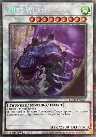 Image of Mist Wurm (Starlight Rare) (L26D-ENX29) - Legendary Modern Decks 2026 1st Edition