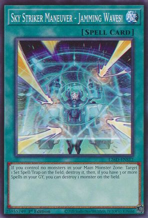 Image of Sky Striker Maneuver - Jamming Waves! (L26D-ENS12) - Legendary Modern Decks 2026 1st Edition