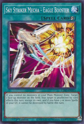 Image of Sky Striker Mecha - Eagle Booster (L26D-ENS15) - Legendary Modern Decks 2026 1st Edition
