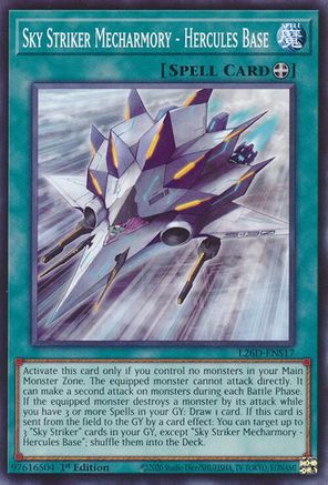 Image of Sky Striker Mecharmory - Hercules Base (L26D-ENS17) - Legendary Modern Decks 2026 1st Edition