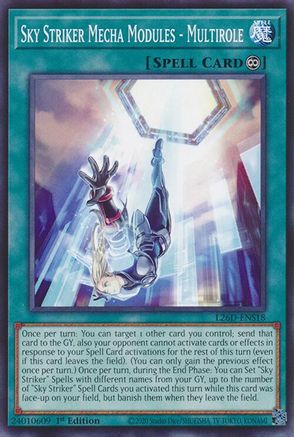 Image of Sky Striker Mecha Modules - Multirole (L26D-ENS18) - Legendary Modern Decks 2026 1st Edition