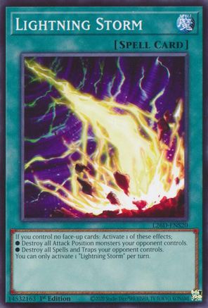 Image of Lightning Storm (L26D-ENS20) - Legendary Modern Decks 2026 1st Edition