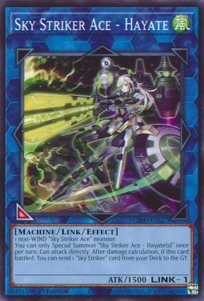 Image of Sky Striker Ace - Hayate (L26D-ENS27) - Legendary Modern Decks 2026 1st Edition