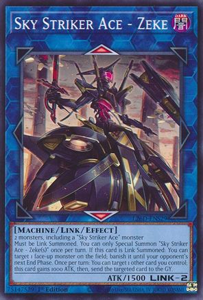 Image of Sky Striker Ace - Zeke (L26D-ENS29) - Legendary Modern Decks 2026 1st Edition