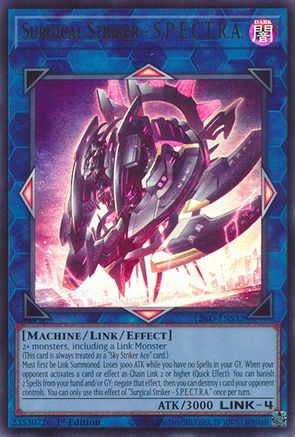 Image of Surgical Striker - S.P.E.C.T.R.A. (L26D-ENS32) - Legendary Modern Decks 2026 1st Edition