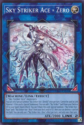 Image of Sky Striker Ace = Zero (L26D-ENS34) - Legendary Modern Decks 2026 1st Edition