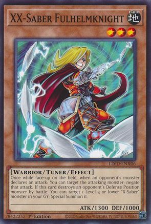 Image of XX-Saber Fulhelmknight (L26D-ENX06) - Legendary Modern Decks 2026 1st Edition