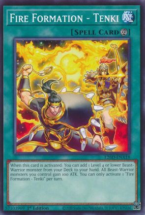 Image of Fire Formation - Tenki (L26D-ENX18) - Legendary Modern Decks 2026 1st Edition
