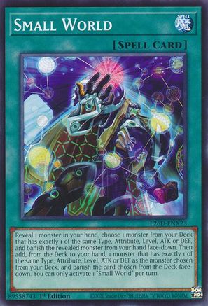 Image of Small World (L26D-ENX23) - Legendary Modern Decks 2026 1st Edition