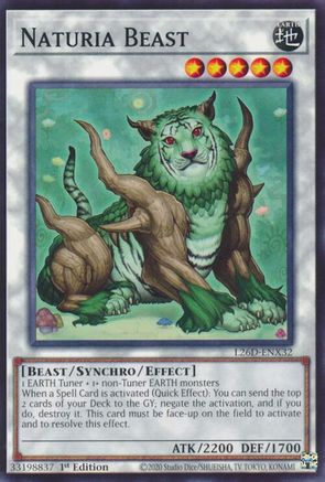 Image of Naturia Beast (L26D-ENX32) - Legendary Modern Decks 2026 1st Edition