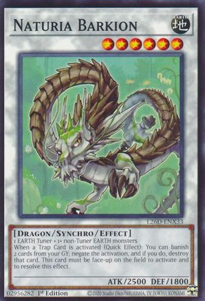 Image of Naturia Barkion (L26D-ENX33) - Legendary Modern Decks 2026 1st Edition