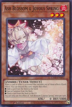 Image of Ash Blossom & Joyous Spring (L26D-ENM02) - Legendary Modern Decks 2026 1st Edition