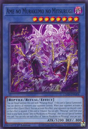 Image of Ame no Murakumo no Mitsurugi (L26D-ENM08) - Legendary Modern Decks 2026 1st Edition