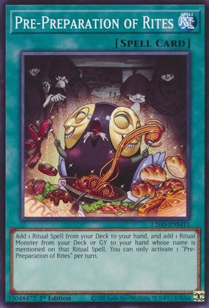 Image of Pre-Preparation of Rites (L26D-ENM11) - Legendary Modern Decks 2026 1st Edition