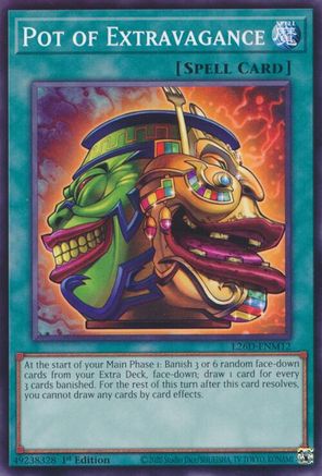 Image of Pot of Extravagance (L26D-ENM12) - Legendary Modern Decks 2026 1st Edition
